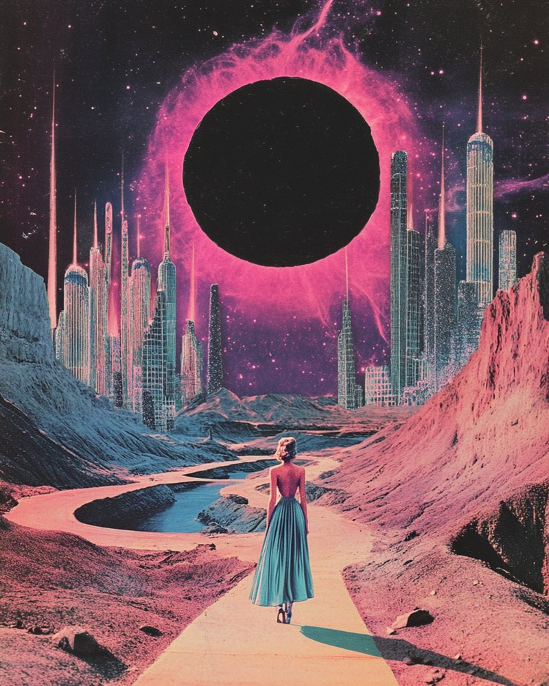 Kosmische Stadtreise von Samantha Hearn