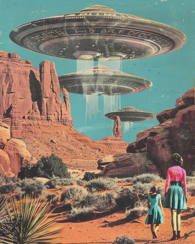 Wüsten UFO-Begegnung von Samantha Hearn