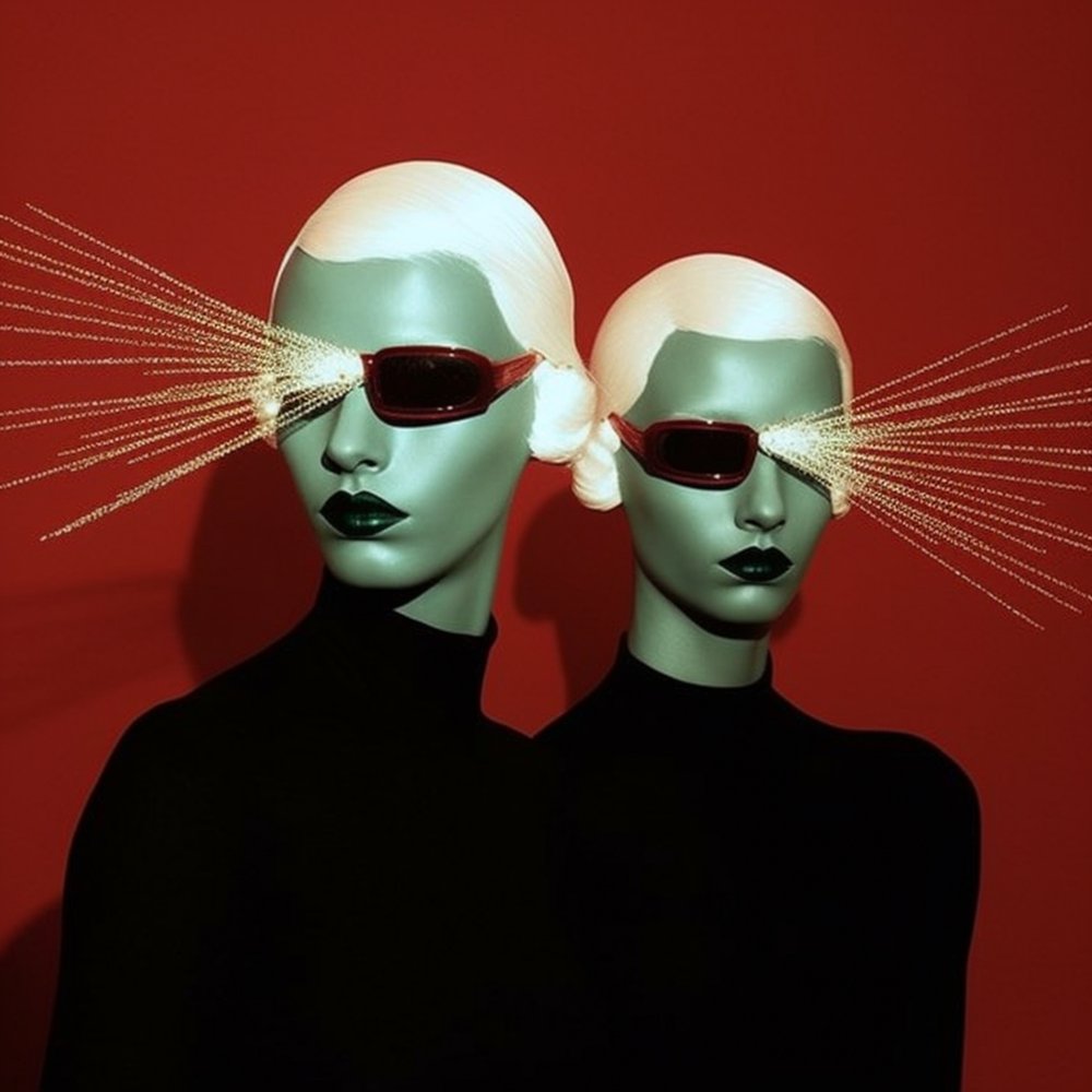 Futuristische Mode-Schaufensterpuppen von Samantha Hearn