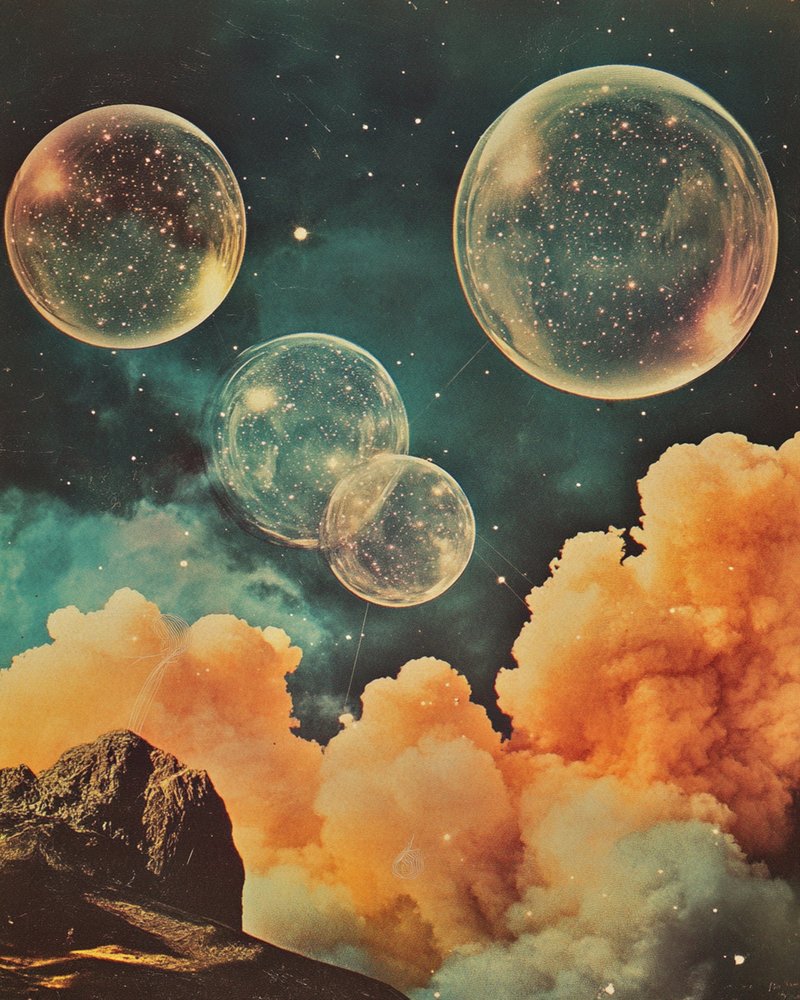Surreale Kosmische Landschaft von Samantha Hearn