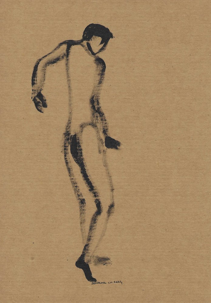 Dynamische Figurenskizze von Santhosh ch