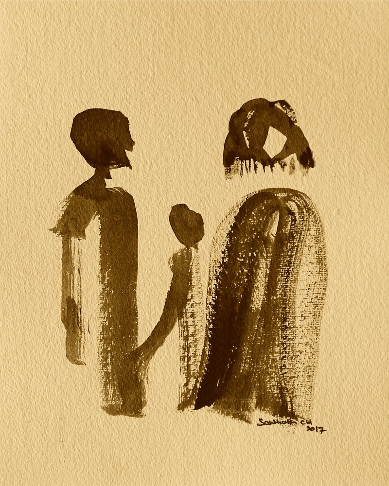 Ruhige Familienbindung von Santhosh ch