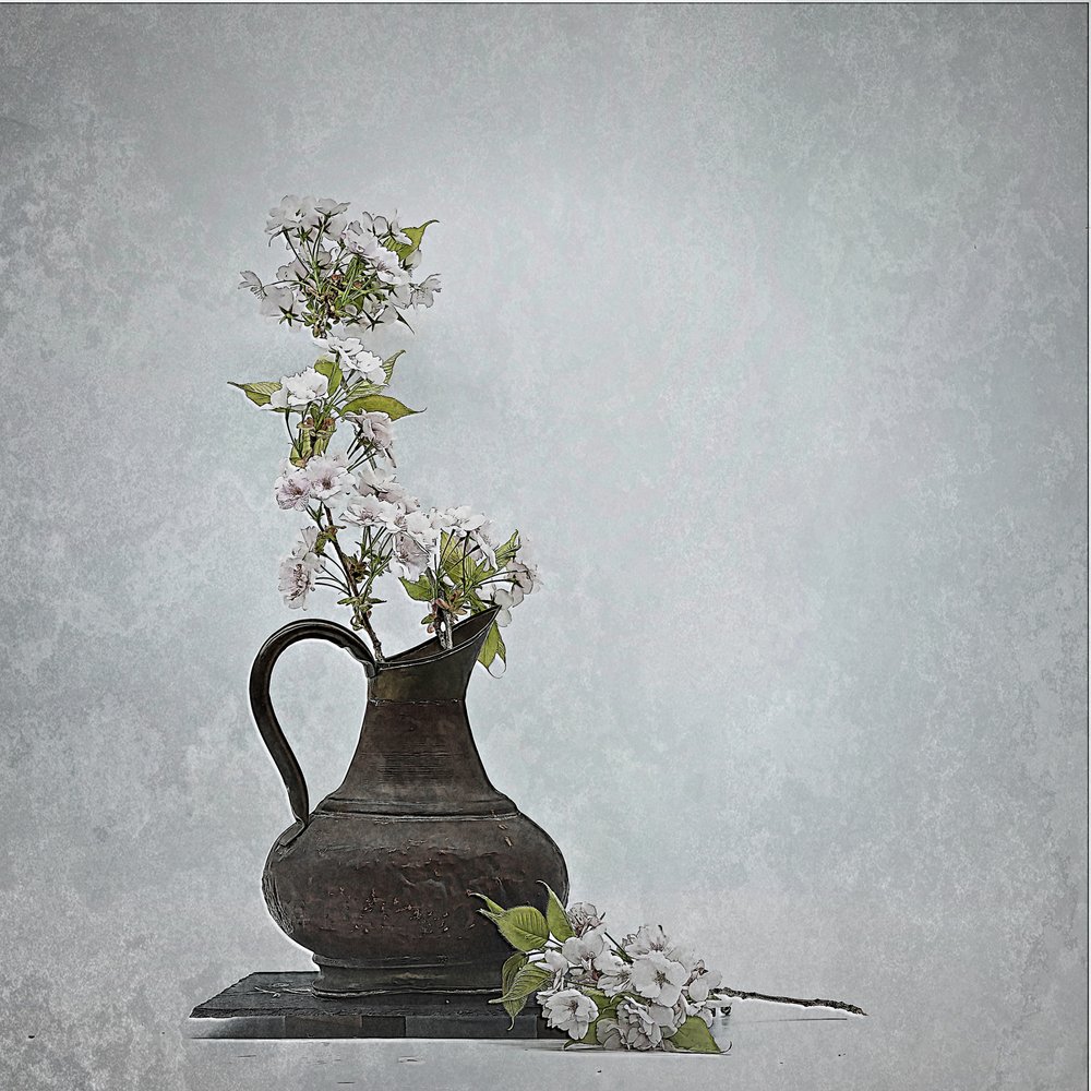 Rustikale Blumenvase von Saskia Dingemans