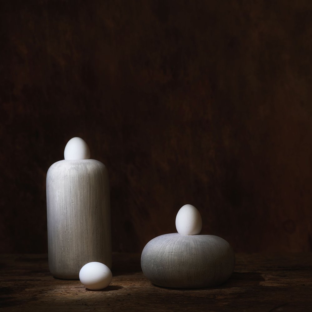 Serene Eiformen von Saskia Dingemans
