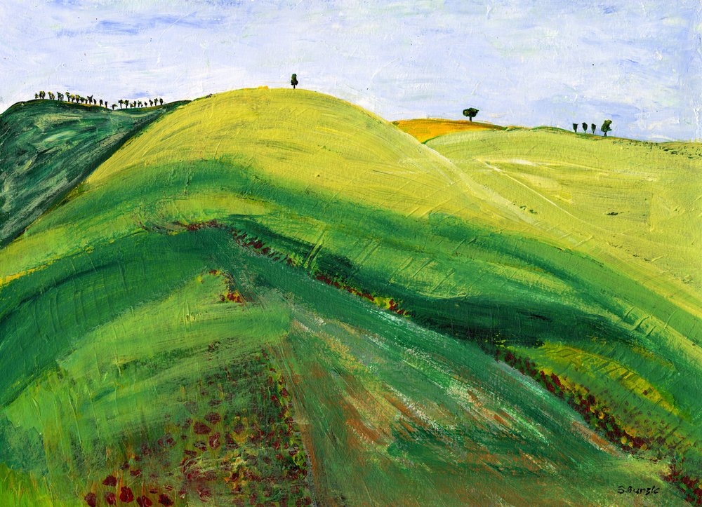Gelassene rollende Landschaft von Sharyn Bursic