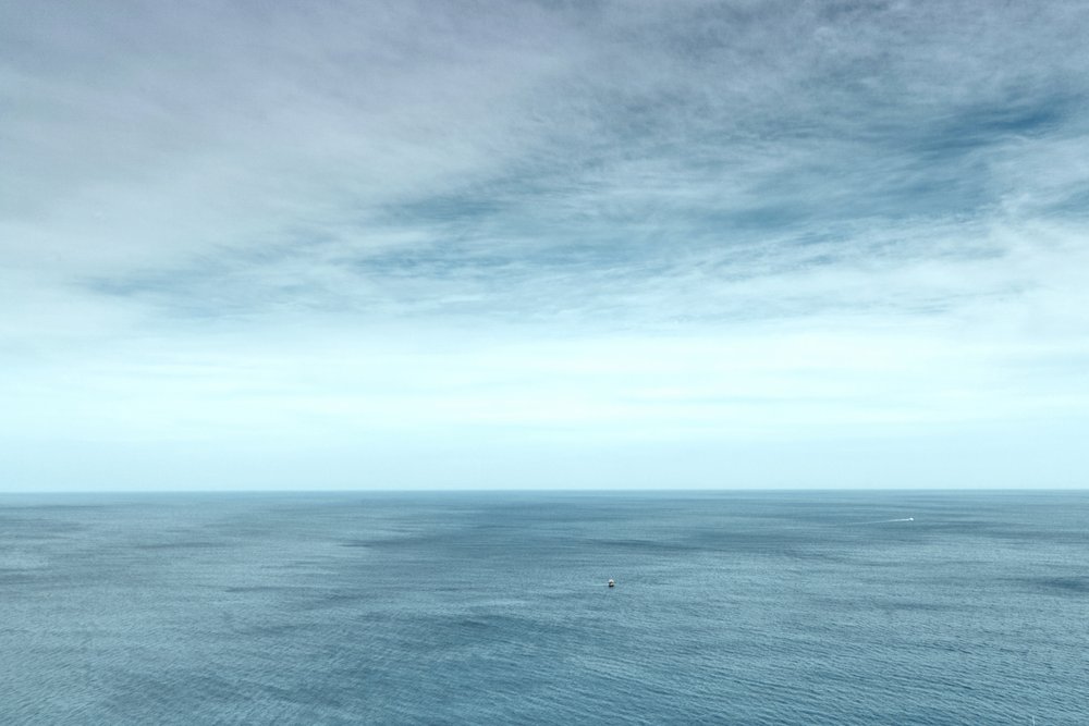 Ruhiger Ozeanhorizont von Shijimi