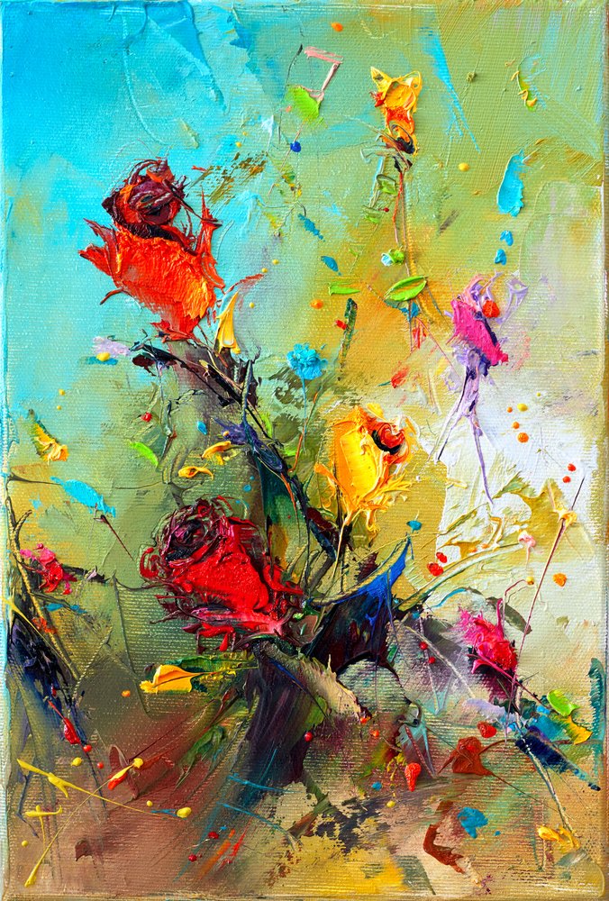 Lebendige Blumenimpression von Stanislav Lazarov