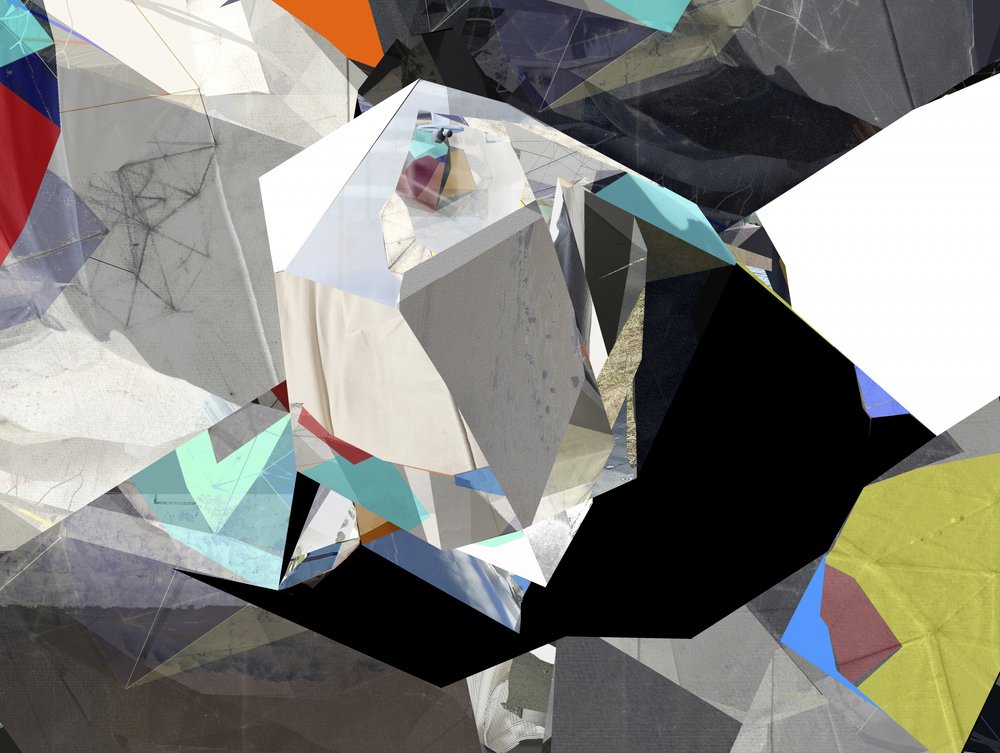 Abstrakte geometrische Fragmente von Stefan Fransson