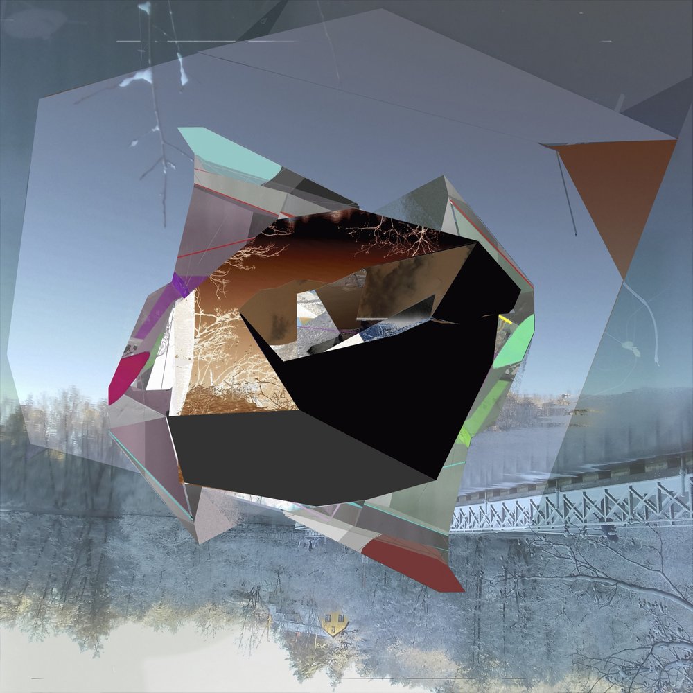 Abstrakte Wintervision von Stefan Fransson