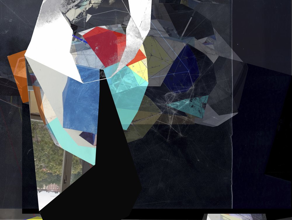 Bunte geometrische Schichten von Stefan Fransson