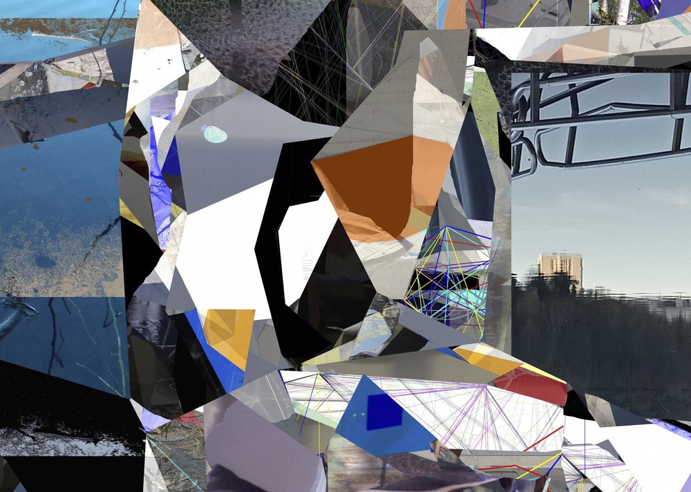 Moderne Fragmentierte Geometrie von Stefan Fransson