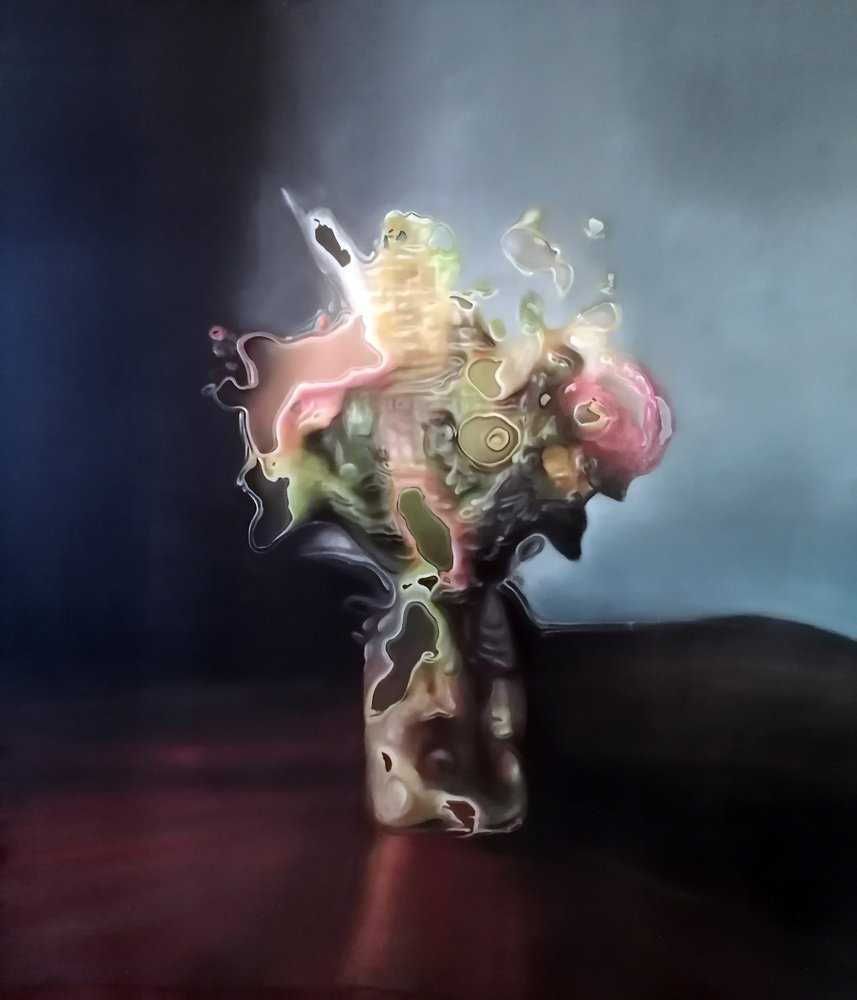Ätherische schmelzende Blüte von Stefano Mazzolini