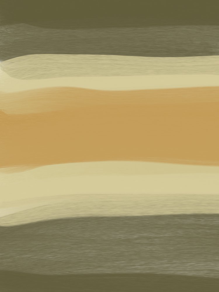Gedämpfte Horizontschichten von Studio Palette