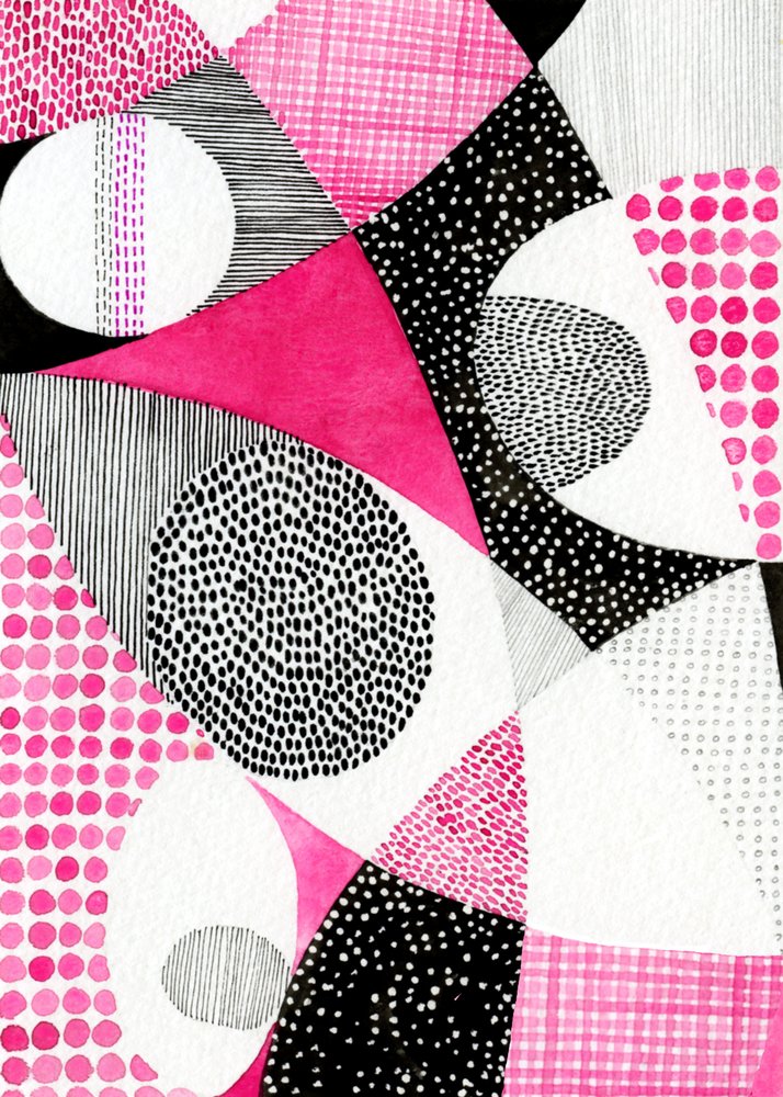 Lebendige geometrische Muster von Susan Black