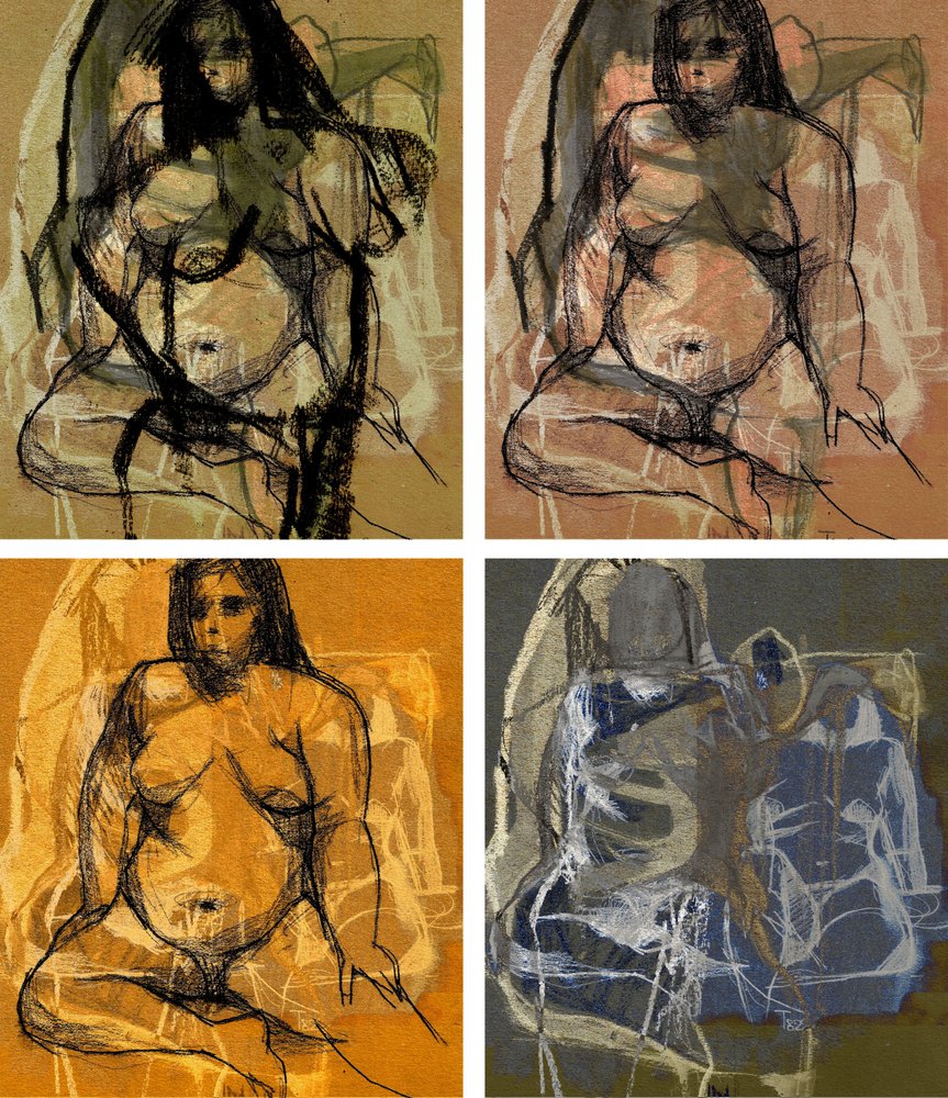 Carla x 4 von Tore Bahnson