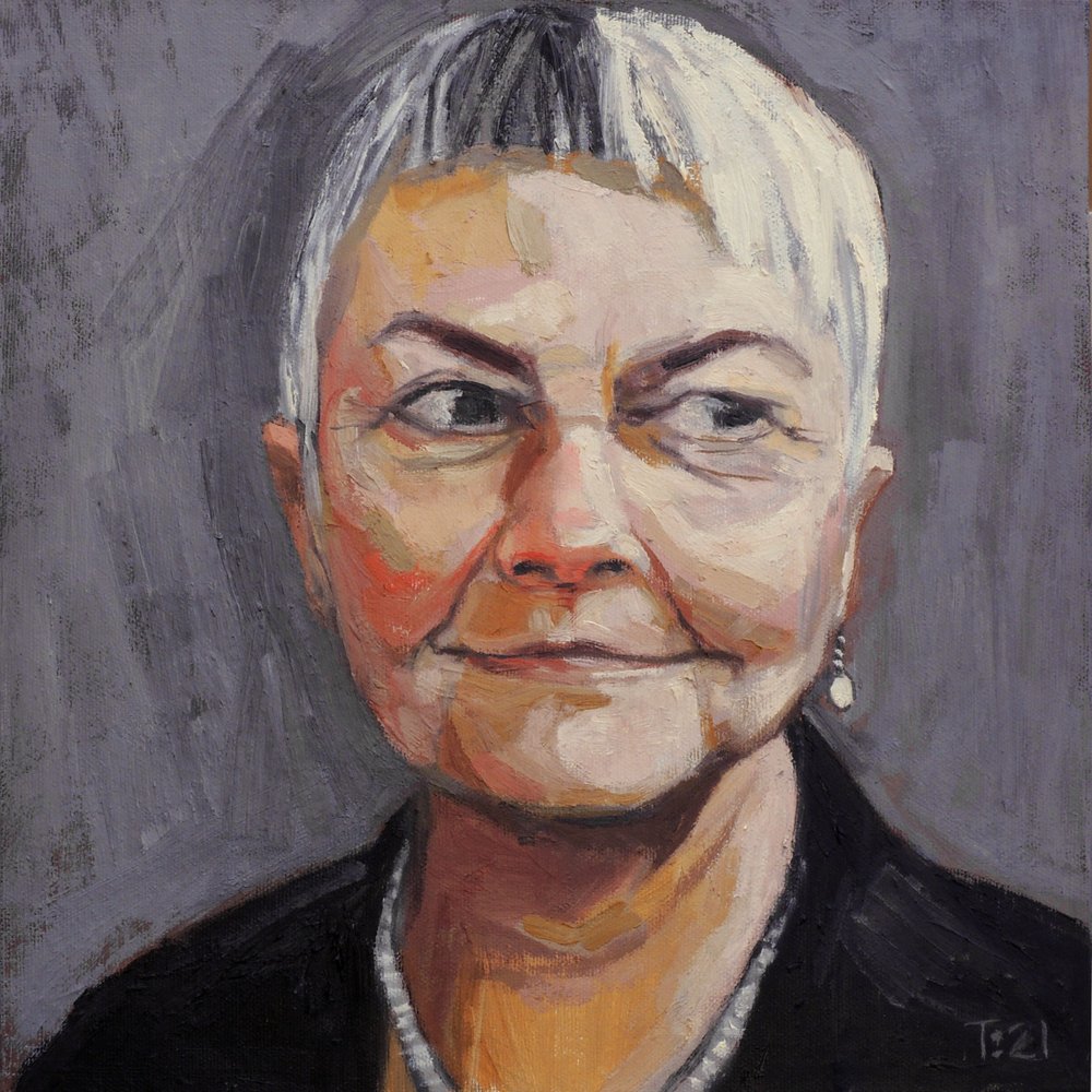 Blick der älteren Frau von Tore Bahnson