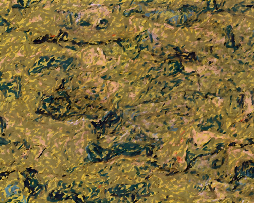 Erdige abstrakte Textur von Uma Gokhale