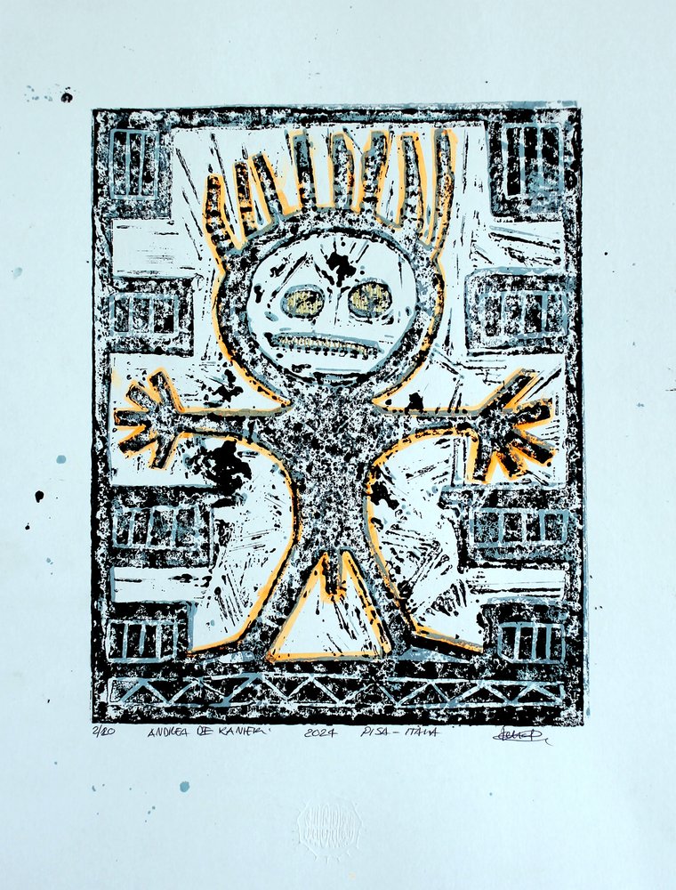 Primitiver Stammesgeist von andrea de ranieri