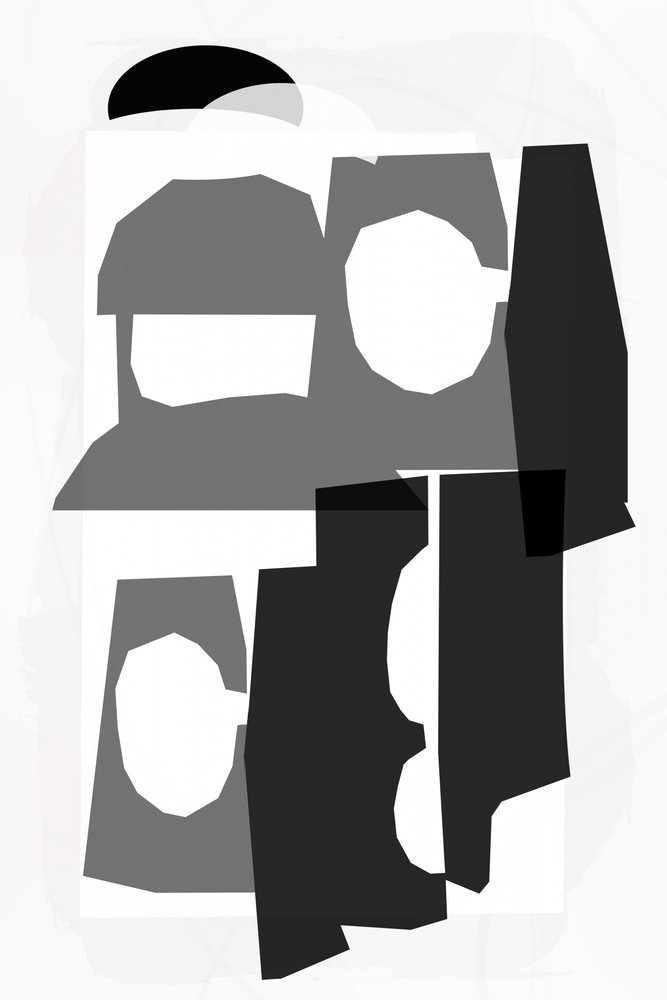 Abstrakte geometrische Formen von cartissi