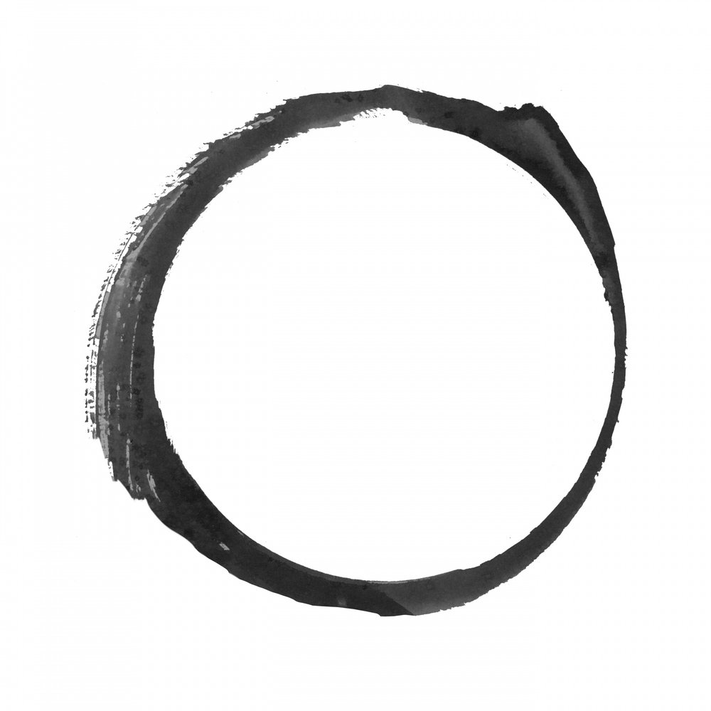 Abstrakter Zen Kreis von cartissi