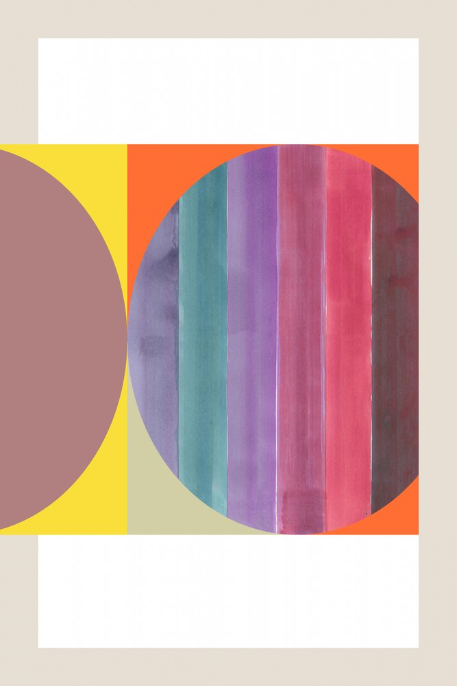 Bunte Geometrische Kreise von cartissi