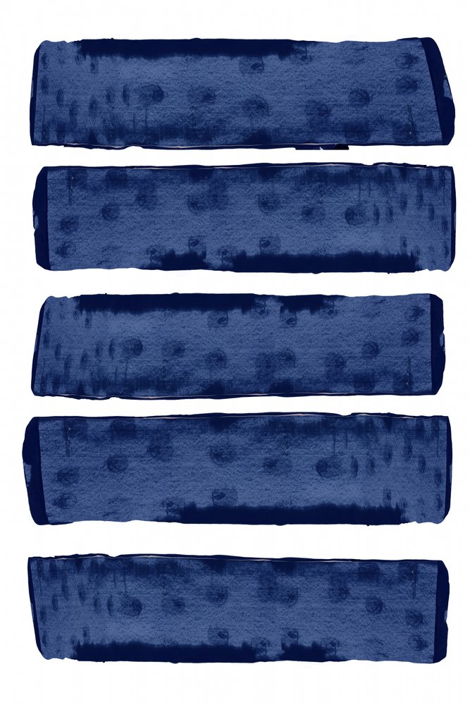 Dunkelblaue Pinselstriche von cartissi
