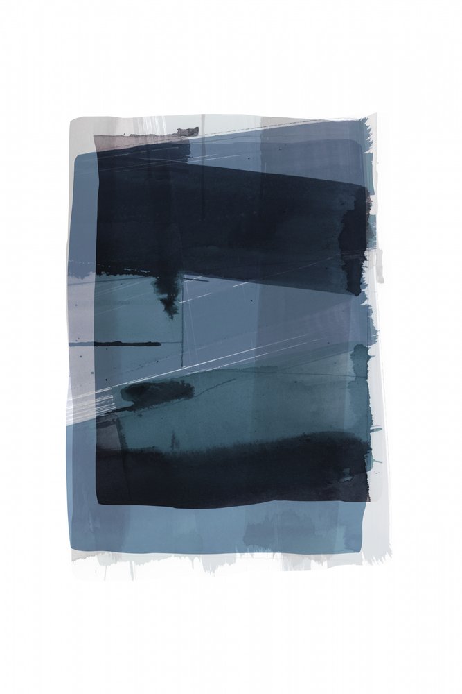 Tiefblaue Abstraktion von cartissi