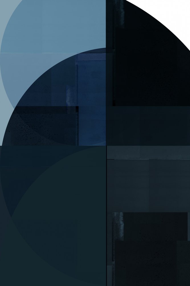 Tiefblaue Geometrie von cartissi