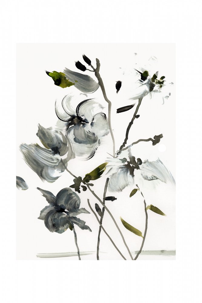 Elegante abstrakte Blumen von cartissi