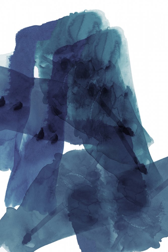 Flüssige blaue Abstraktion von cartissi
