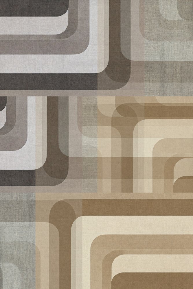 Geometrisches Retro-Muster von cartissi