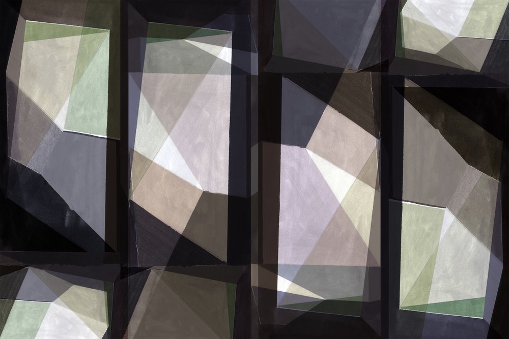 Geometrisches Fensterlicht von cartissi