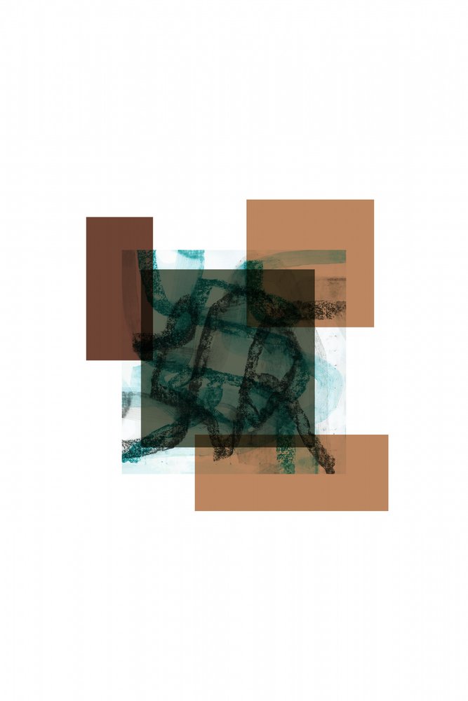 Moderne geometrische Schichten von cartissi