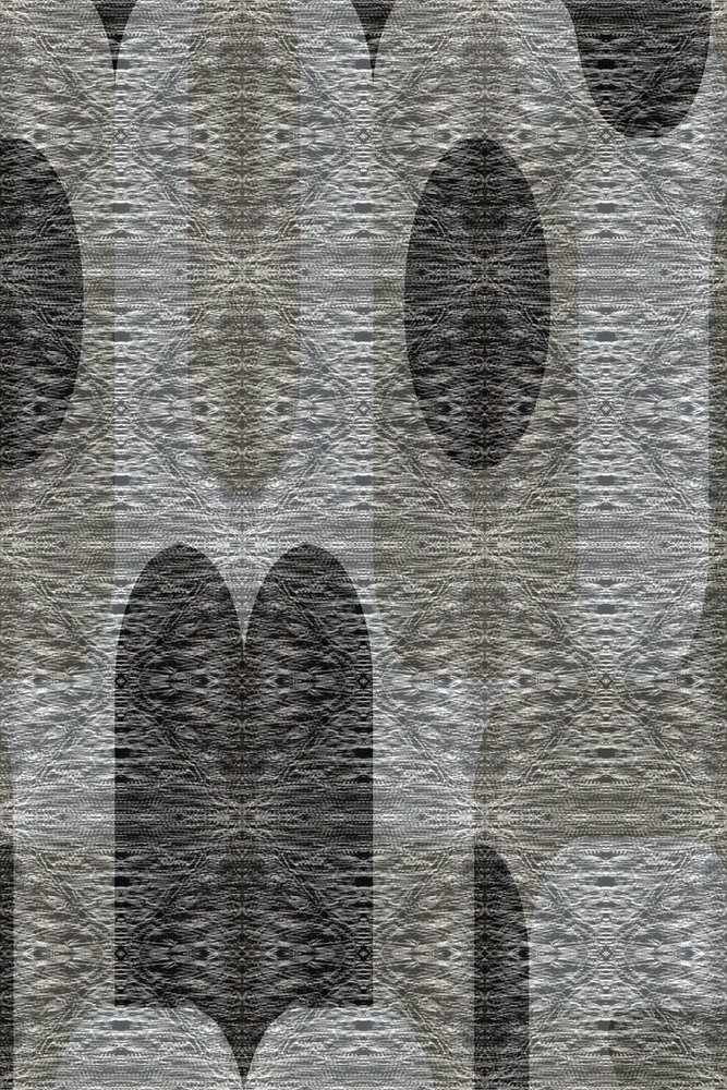 Monochrome abstrakte Formen von cartissi