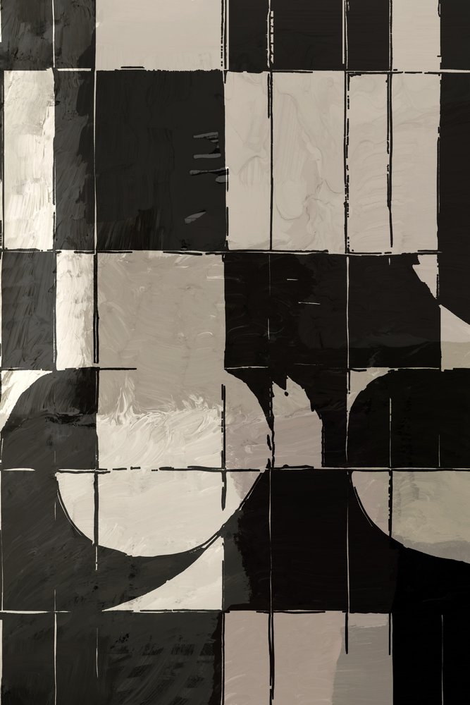 Monochrome Kurven von cartissi