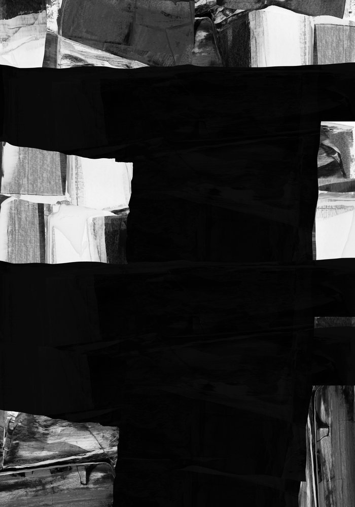 Monochrome Geometrie von cartissi