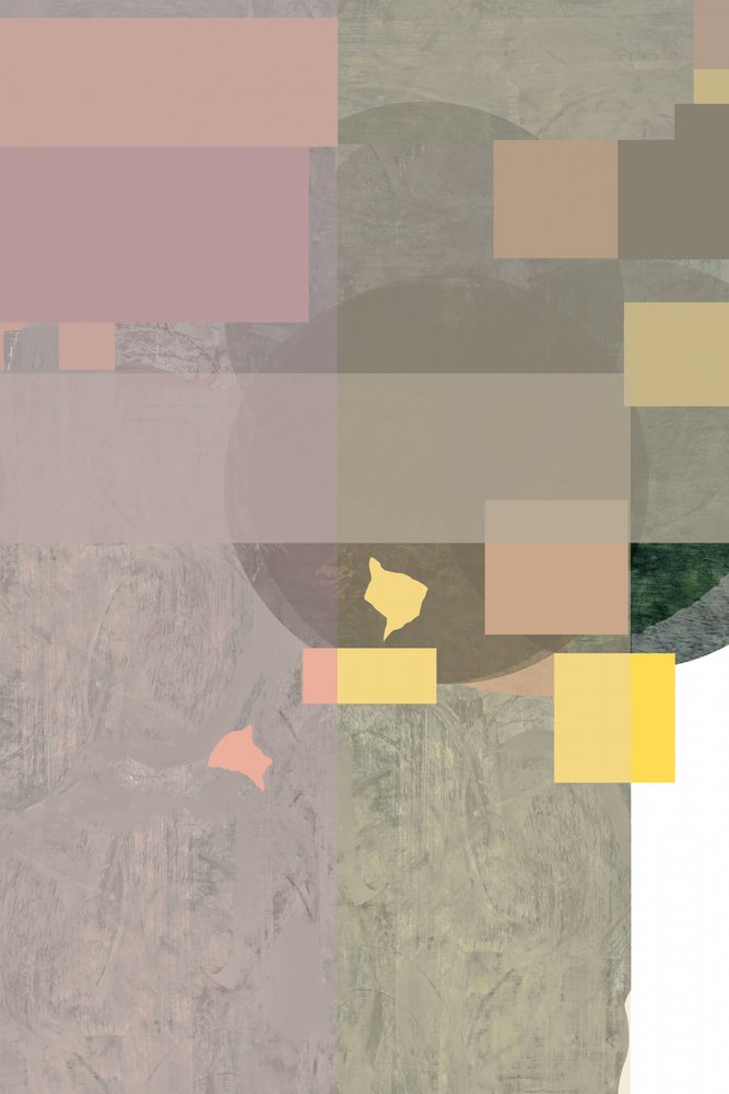 Gedämpfte Geometrische Schichten von cartissi