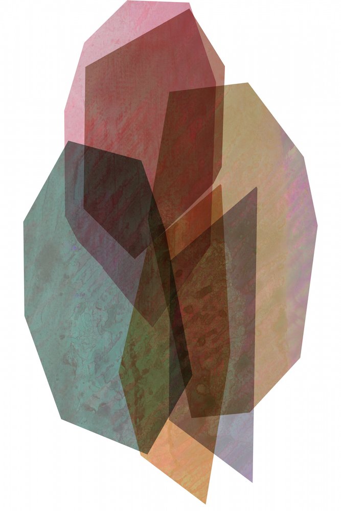 Gedämpfte Geometrische Schichten von cartissi