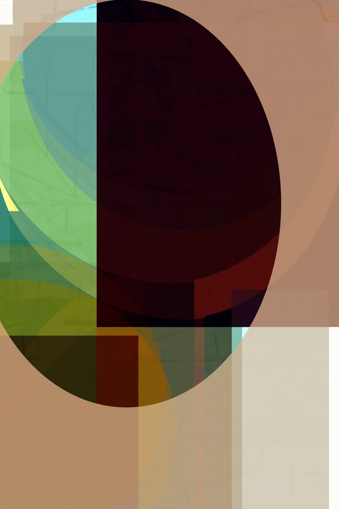 Weiche geometrische Schichten von cartissi