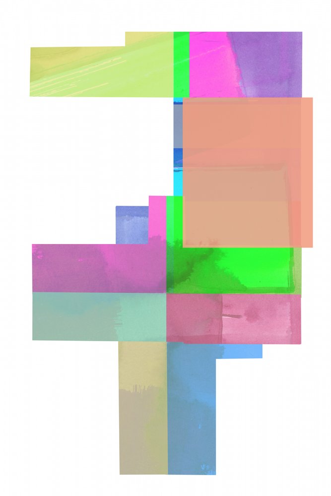 Lebendige Geometrische Schichten von cartissi