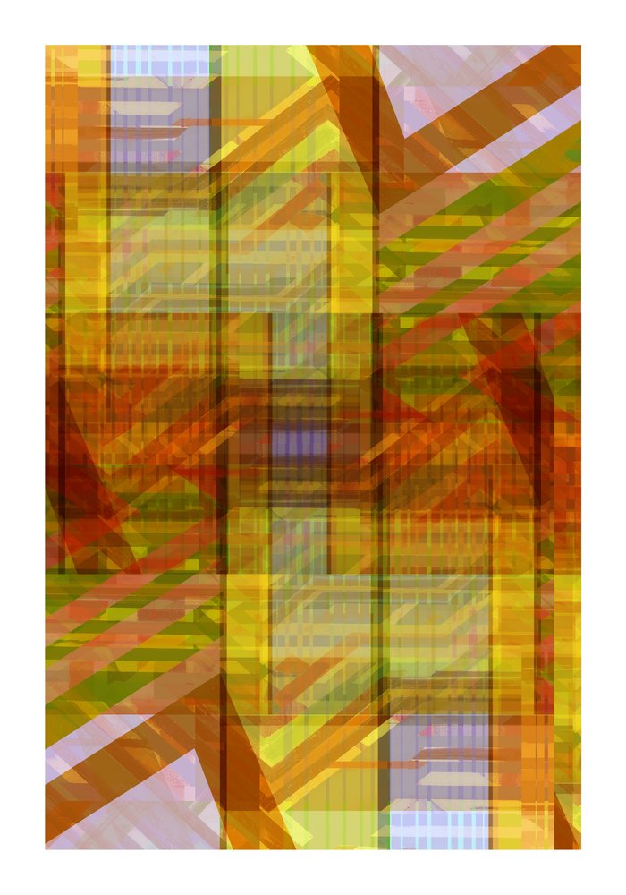 Lebendige geometrische Schichten von cartissi