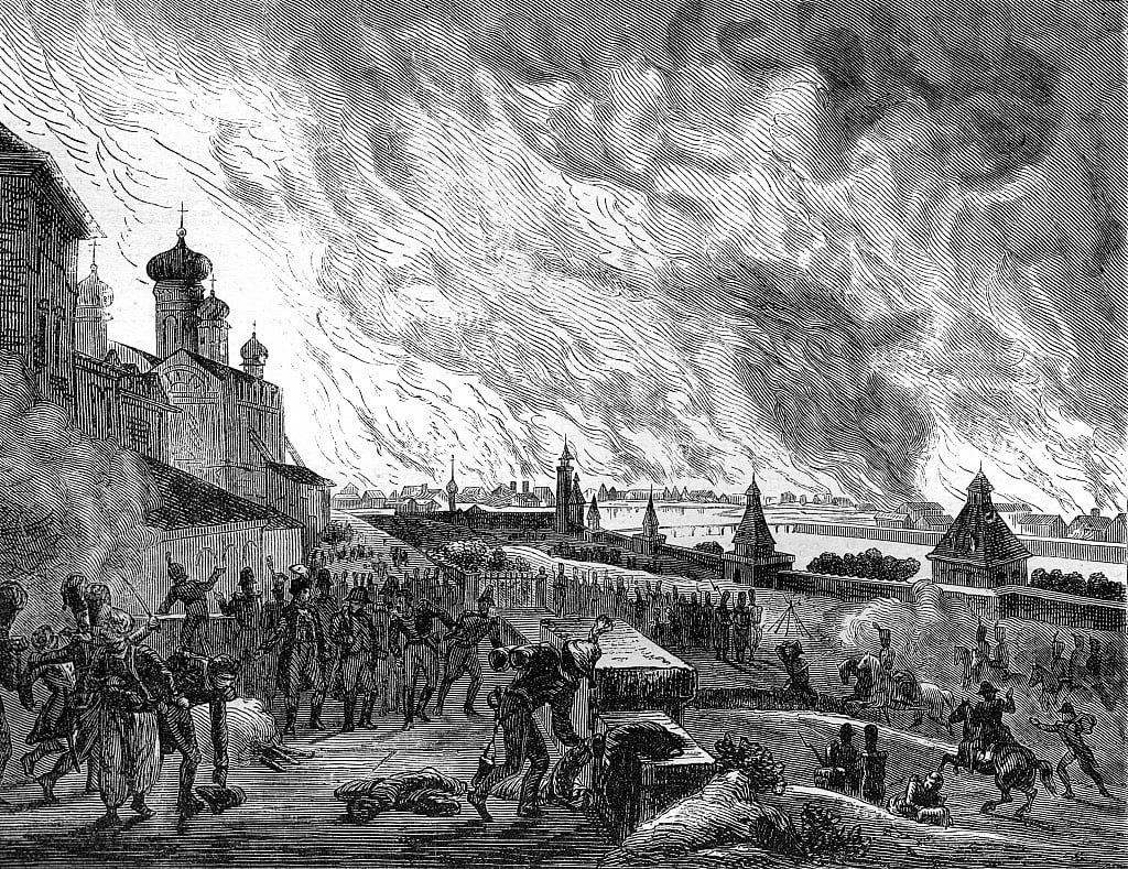 Moskau in Brand, 15. September 1812 18821884.