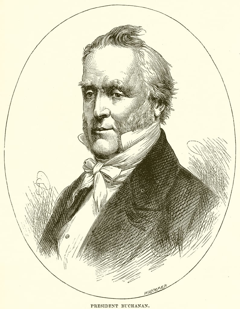 Präsident Buchanan von English School Kunstdruck kaufen