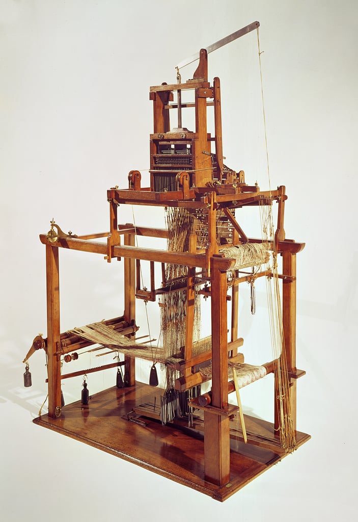 Loom designed von Joseph Marie Jacquard (17521834)