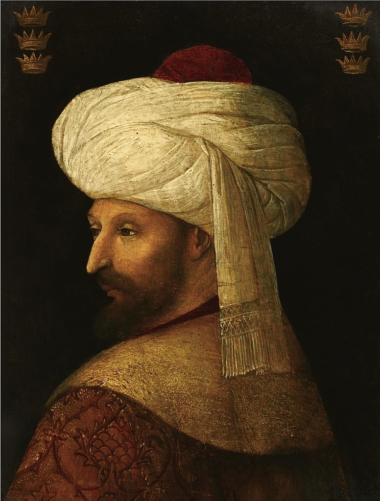 Der Sultan Mehmet II., 16. Jahrhundert von Gentile Bellini