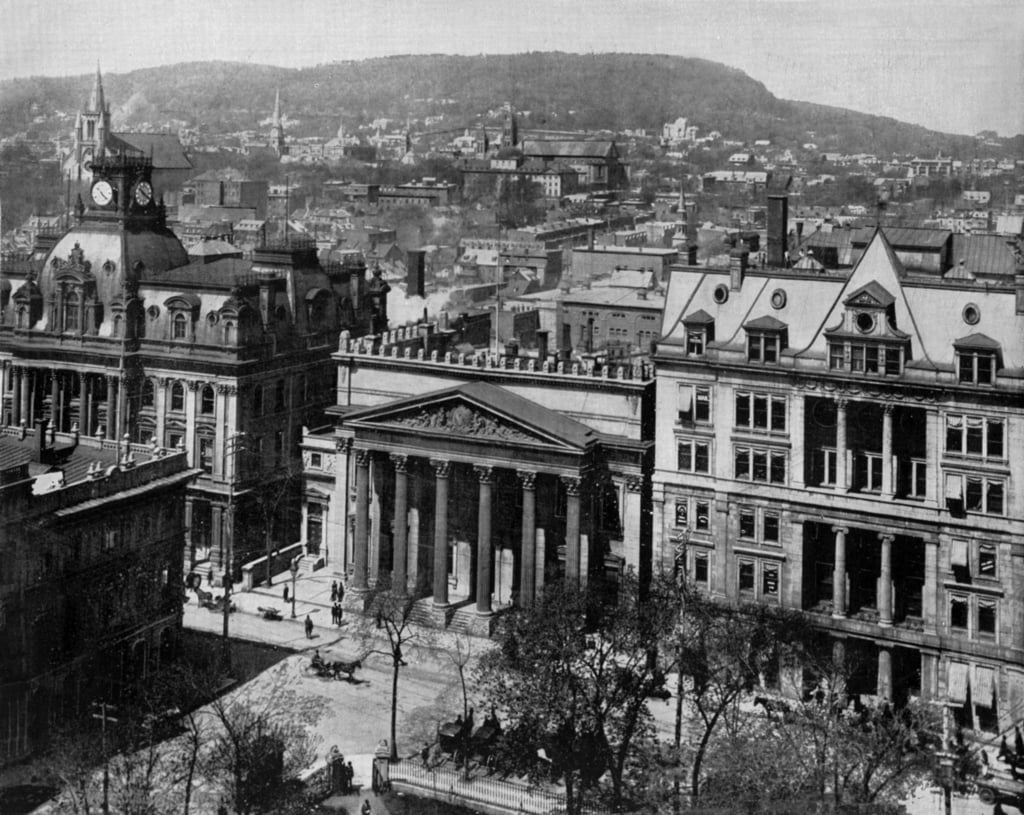 Montreal, Quebec, um 1890 (s/wFoto)