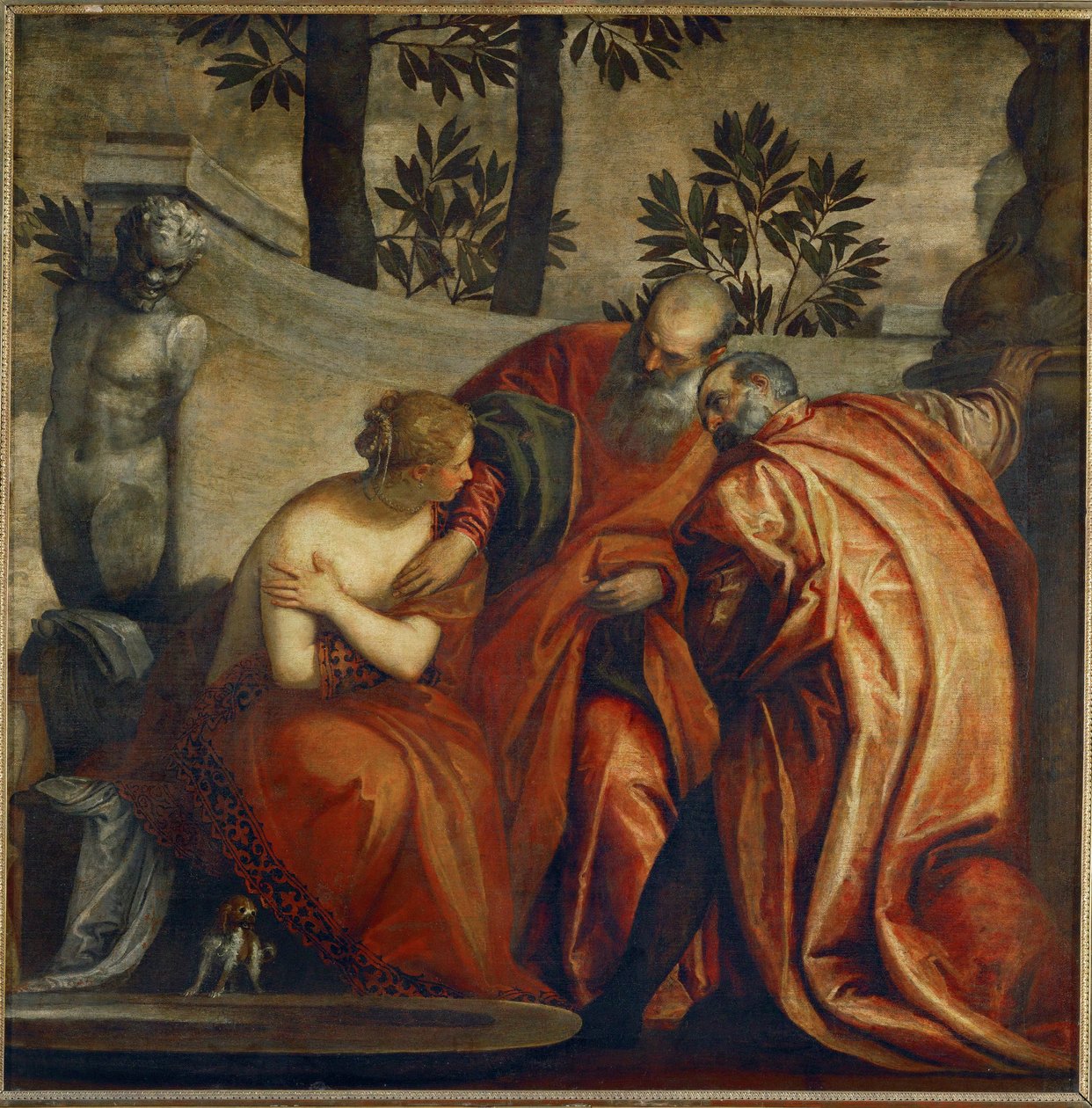 Susanna und die beiden Alten von (1528 88) Veronese