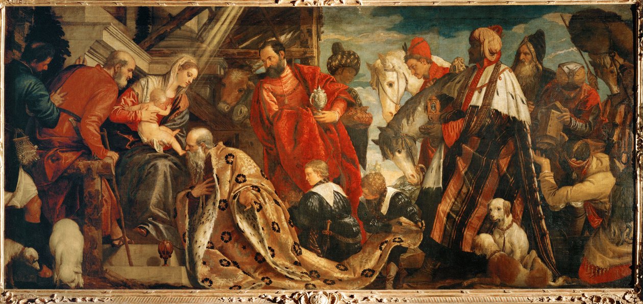Die Anbetung der Könige von (1528-88) Veronese