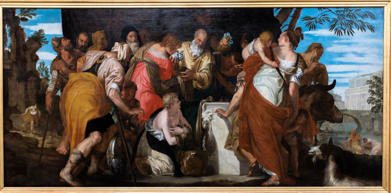 Die Krönung von König David von (1528-88) Veronese