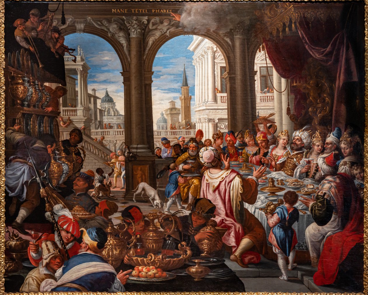 Das Gastmahl des Belsazar von (1528 88) (workshop of) Veronese